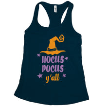 Hocus Pocus Yall Halloween Tank Tops For Women Hocus Pocus Tanks