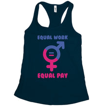 Equal Pay for Equal Work Tank Top Womens Feminist Tank Tops for Women Equality Tank