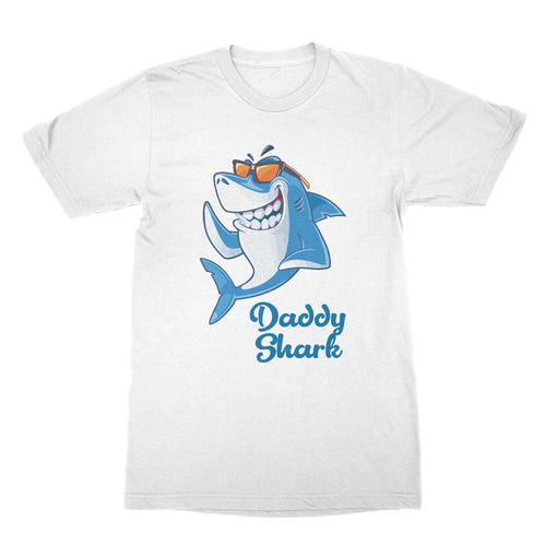 Daddy Shark Shirt Fathers Day Shirts Dad Shark Shirt