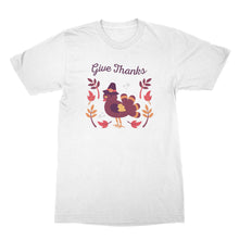 Give Thanks Shirt Thanksgiving Tshirt Happy Turkey Day Shirt