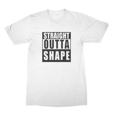 Straight Outta Shape Shirt Out of Shape T Shirt Funny Gym Shirts With Sayings