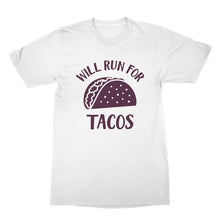 Will Run For Tacos Shirt Taco Lover Shirt