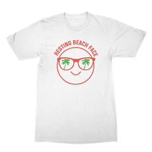 Resting Beach Face Tee Funny Beach T Shirts