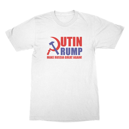 Make Russia Great Again T Shirt Trump Putin Tshirt