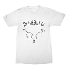 Funny Chemistry T-Shirts In Pursuit of Happiness Chemical Shirt