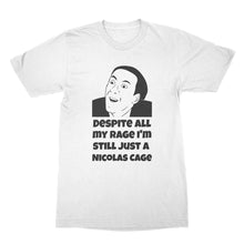 Nic Cage Shirt  Despite All My Rage Nicolas Cage Shirt