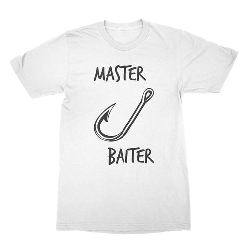 Master Baiter Shirt Funny Fishing Shirts for Men