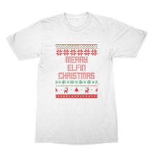 Merry Elfin Christmas Tshirt Shirt Christmas Pun Shirts