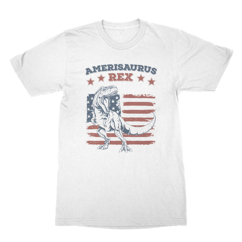 Amerisaurus Rex T Shirt 4th of July Dinosaur Shirt American Dinosaur Shirt