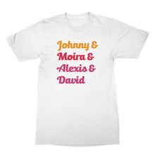Schitts Creek Shirt Johnny Moira David Alexis Schitts Creek Name Shirt