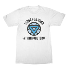 I Love You 3000 Tshirt Thank You Tony Stark Shirt