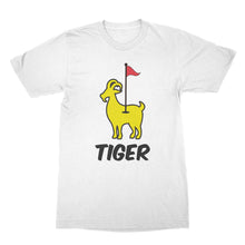 Tiger Goat T Shirt Green Tiger Goat Masters Shirt