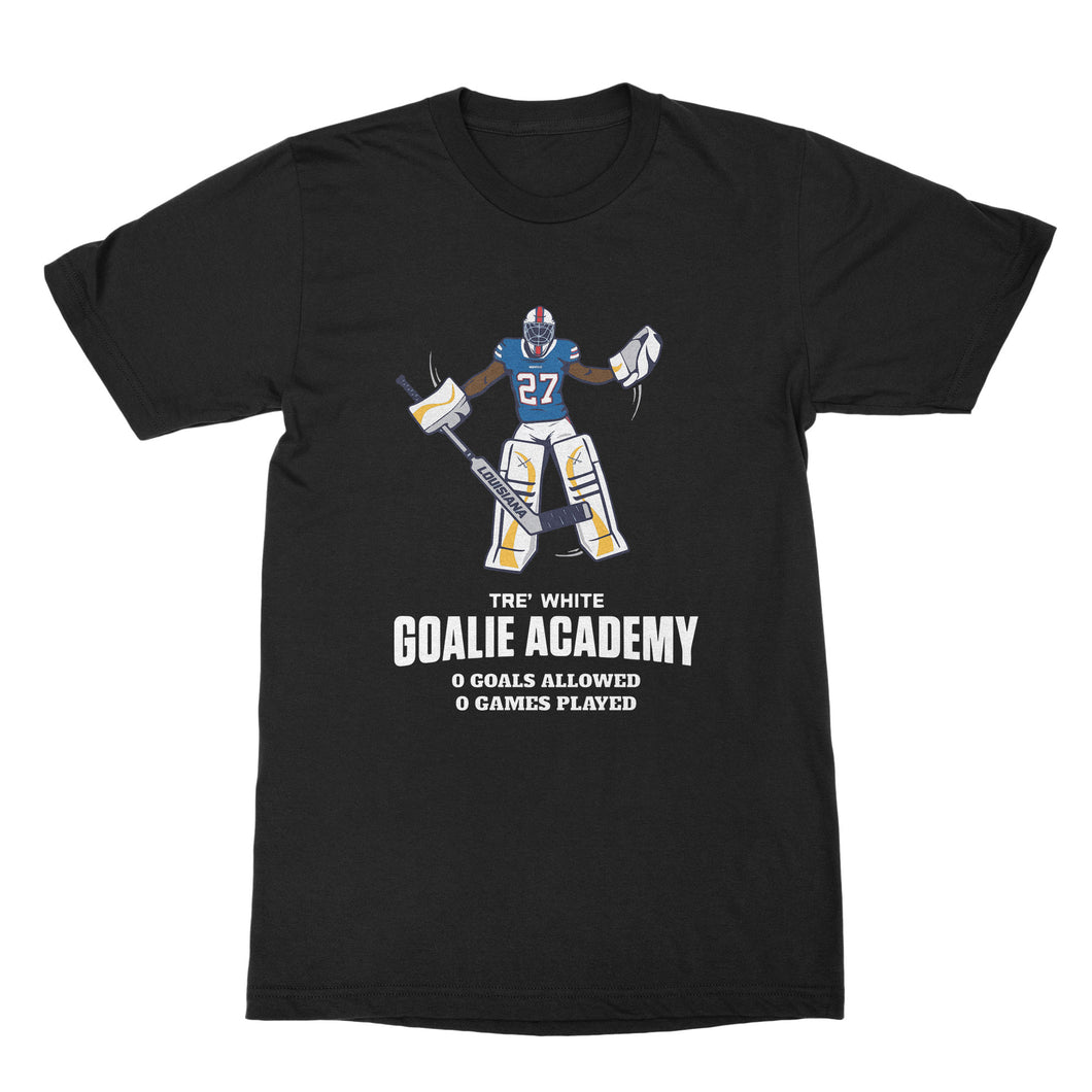 Tre White Goalie Academy Shirt