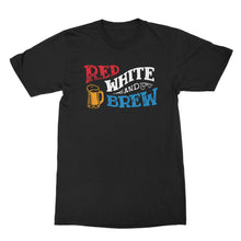 Red White and Brew Shirt Patriotic Beer Shirt Fourth of July Beer Shirt