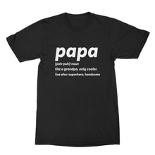 Papa Grandpa Shirt Papa Like A Grandpa Only Cooler Funny Grandfather Shirt
