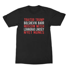 Leningrad Lindsey Tshirt Moscow Mitch Shirt Trump Traitor Bolshevik Barr Nyet Nunes
