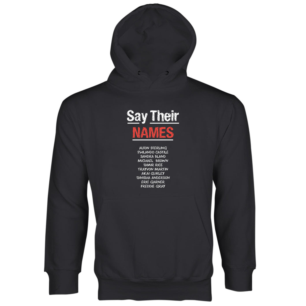 Black Lives Matter Hoodies Say Their Names Hoodie