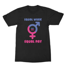 Equal Pay for Equal Work T-Shirt Feminist Tees Womens Equality Shirt Equal Pay Shirt