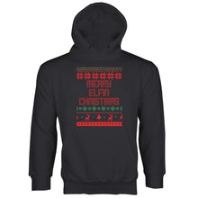 Merry Elfin Christmas Sweater Hoodie Christmas Pun Sweaters Elf Hoodie