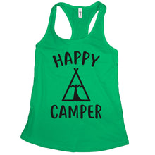 Happy Camper Tank Top Women Camping Tank Tops Women