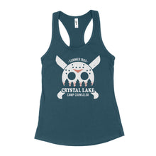 Camp Crystal Lake Tank Top Womens Horror Movie Tank Top Women