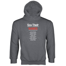 Black Lives Matter Hoodies Say Their Names Hoodie