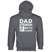 Dad the Man the Myth the Legend Hoodie Fathers Day Hoodies Funny Dad Hoodies