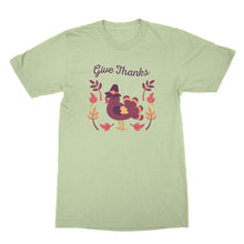 Give Thanks Shirt Thanksgiving Tshirt Happy Turkey Day Shirt