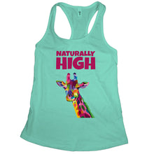 Funny Animal Tank Tops for Women Giraffe Tank Top High Life