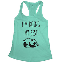 Funny Unicorn Tank Tops Doing My Best Tank Women