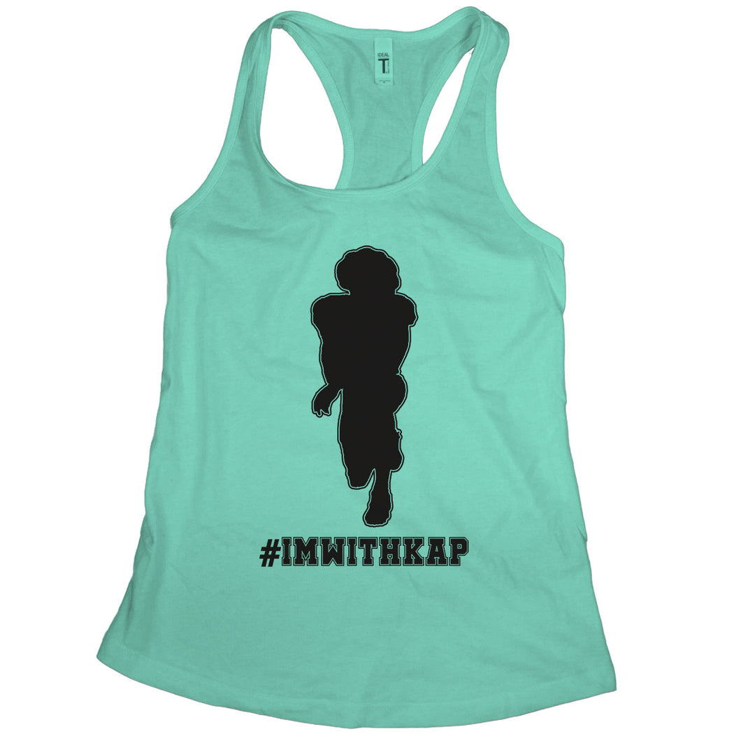 Colin Kaepernick Tank Top Im With Kap Tank Top Take a Knee Tank