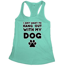 Dog Lover Tank Tops for Women I Just Want To Hang With My Dog Tank Top