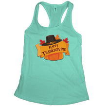 Thanksgiving Tank Top Women Give Thanks Happy Thanksgiving Tank