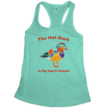New York Mandarin Duck Tank Top Women Central Park Mandarin Duck