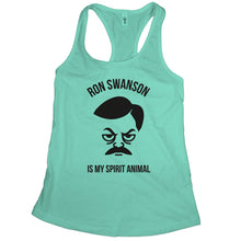 Ron Swanson Tank Top Women Ron Swanson Is My Spirit Animal