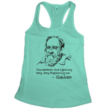 Galileo Tank Top Thunderbolt and Lightning Very Very Frightening Me