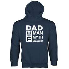 Dad the Man the Myth the Legend Hoodie Fathers Day Hoodies Funny Dad Hoodies