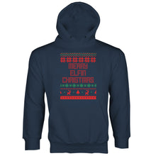 Merry Elfin Christmas Sweater Hoodie Christmas Pun Sweaters Elf Hoodie