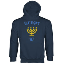 Lets Get Lit Sweater Hanukkah Chanukah Hoodie Funny Jewish Hoodie