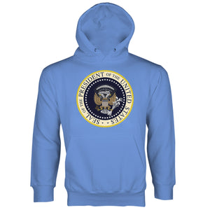 45 is a Puppet Hoodie 45 Es Un Titere Seal Hoodie 45 is a Puppet Presidential Seal