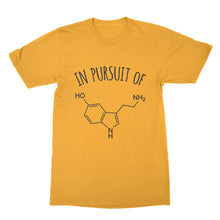 Funny Chemistry T-Shirts In Pursuit of Happiness Chemical Shirt