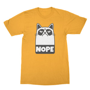 Grumpy Cat Nope Shirt Nope Cat Tshirt Grumpy Cat T Shirt Cat Nope Shirt