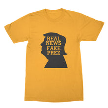 Real News Fake President Shirt Anti Donald Trump Tshirt Clothing