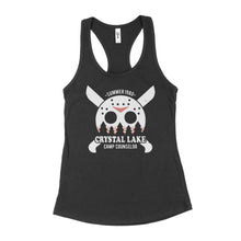 Camp Crystal Lake Tank Top Womens Horror Movie Tank Top Women