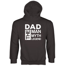 Dad the Man the Myth the Legend Hoodie Fathers Day Hoodies Funny Dad Hoodies