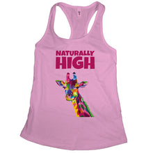 Funny Animal Tank Tops for Women Giraffe Tank Top High Life
