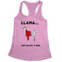 Llama Just Killed a Man Tank Llama Freddie Mercury