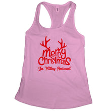 Merry Christmas Ya Filthy Animal Tank Top