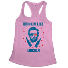 Drinking Like Lincoln Tank Top Women Lincoln Merica Tank Drinkin Like Lincoln Tank