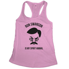 Ron Swanson Tank Top Women Ron Swanson Is My Spirit Animal